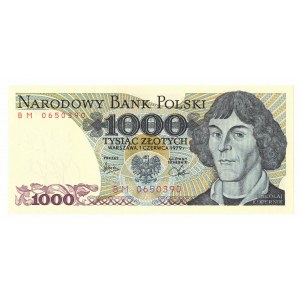 PRL, 1000 złotych 1979 BM - RZADKI