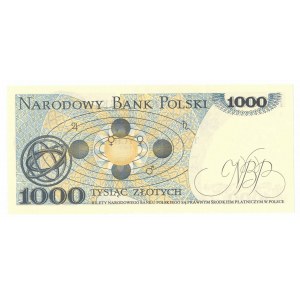 PRL, 1000 złotych 1979 BM - RZADKI