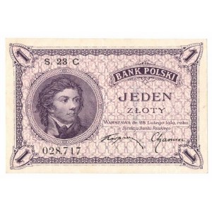 II RP, 1 złoty 1919 S. 23 C