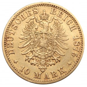 Deutschland, Preußen, 10 Mark 1875 A, Berlin