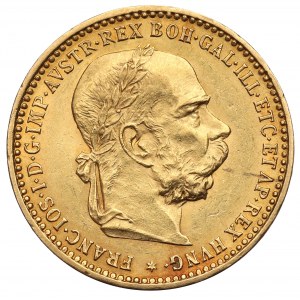 Austria, Franciszek Józef I, 10 koron 1896