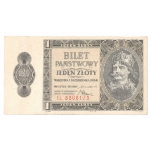 II RP, 1 zloty 1938 IL