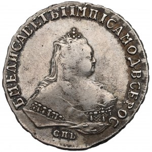 Rosja, Elżbieta, Rubel 1749
