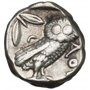 Grecja, Attyka, Ateny, Tetradrachma c. 350-294 pne - Sówka