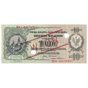 II RP, 10 Millionen polnische Mark 1923 C - MODELL