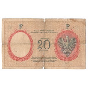 II RP, 20 Zloty 1924 - II EM.A