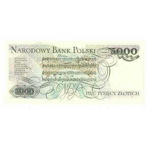 PRL, 5000 złotych 1982 A