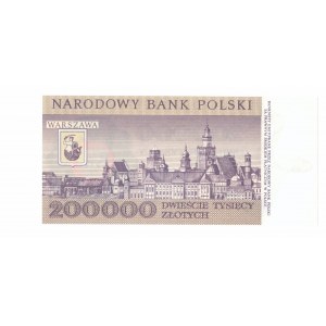 Volksrepublik Polen, 200.000 Zloty 1989 A