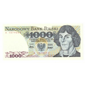 PRL, 1000 złotych 1975 A