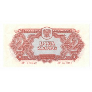 PRL, 2 zloty 1944 , series BY ...owym