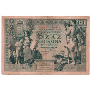 Austria, 100 koron 1902