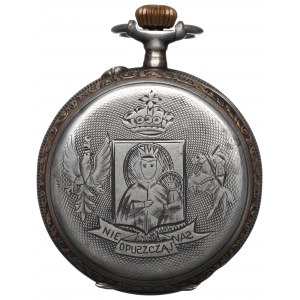 Poland, Prussian partition, Patriotic pocket watch 19th century