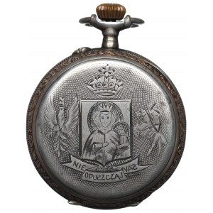 Polska, Zabór pruski, Zegarek patriotyczny kieszonkowy XIX wiek