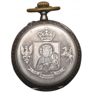 Poland, Prussian partition, Patriotic pocket watch 19th century - BEAUTIFUL