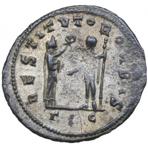 Cesarstwo Rzymskie, Aurelian, Antoninian Kyzikos - RESTITVTOR ORBIS