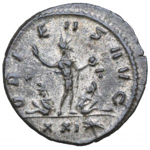 Cesarstwo Rzymskie, Aurelian, Antoninian, Rzym - ORIENS AVG ex Anknone