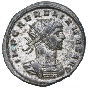 Römisches Reich, Aurelian, Antoninian Ticinum - SOLI INVICTO ex Ankone