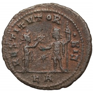 Cesarstwo Rzymskie, Aurelian, Antoninian, Trypolis - RESTITVT OR•BIS Ex Dattari