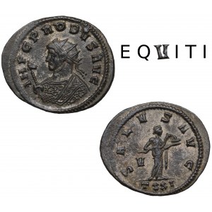 Roman Empire, Probus, Antoninian Ticinum - EQVITI series