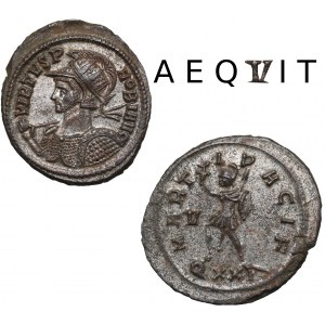 Römisches Reich, Probus, Antoninian, Ticinum - AEQVIT