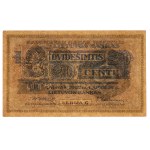 Lithuania, 20 centu 1922 - PMG 64