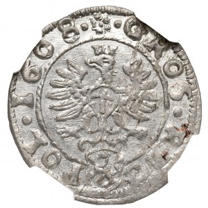 Sigismund III, Groschen 1608, Cracow - NGC MS64