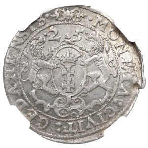 Sigismund III, 18 groschen 1625, Danzig - NGC MS61