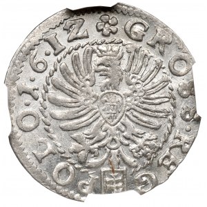 Sigismund III Vasa, Grosz 1612, Krakau - 1-6-1Z - NGC MS62 - SCHÖN