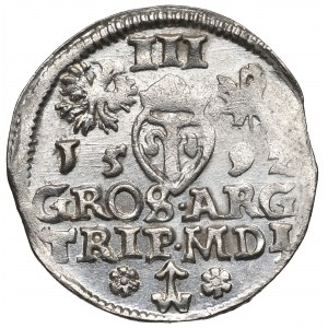 Sigismund III. Vasa, Trojak 1592, Vilnius - seltener