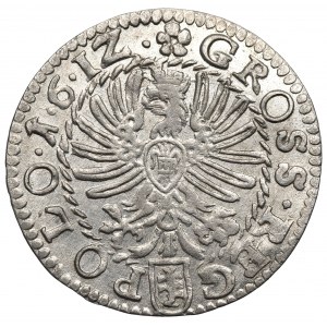 Zygmunt III Waza, Grosz 1612, Kraków - menniczy