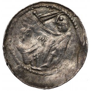 Ladislaus II the Exile, Denarius without date, Cracow - eagle and hare