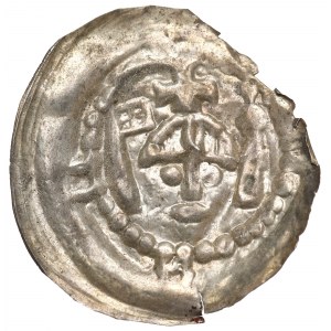 Henry II the Pious or Boleslaw I the Bald, Brakteat - RARE