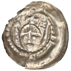 Henry II the Pious or Boleslaw I the Bald, Brakteat - RARE