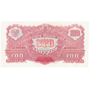 PRL, 100 Zloty 1944, aA, ...schulden