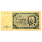 PRL, 20 złotych 1948 BS - PMG 66EPQ