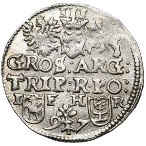 Zygmunt III Waza, Trojak 1597, Poznań - nieopisany