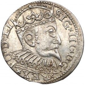 Zygmunt III Waza, Trojak 1598, Ryga - menniczy
