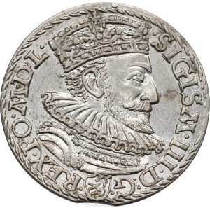 Sigismund III. Vasa, Trojak 1592, Malbork - gemünzt