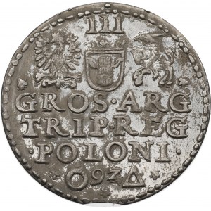 Sigismund III, 3 groschen 1592, Marienburg