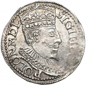 Sigismund III Vasa, 3 Groschen 1595 Olkusz