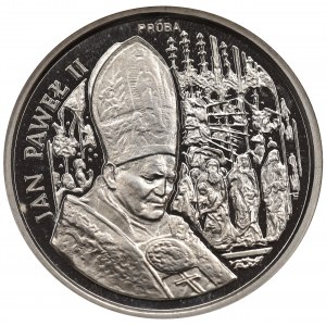 III RP, 50.000 złotych 1991 Jan Paweł II - PRÓBA Nikiel