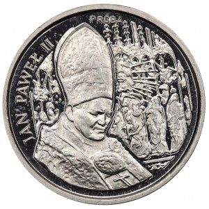 Third Republic, 20,000 zl 1991 John Paul II - SAMPLE Nickel