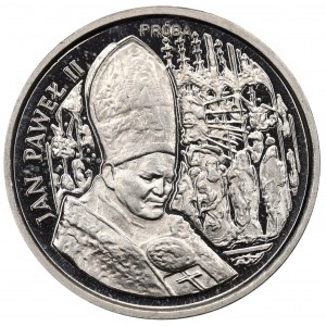 Dritte Republik, 20.000 zl 1991 Johannes Paul II - PRÓBLE Nickel