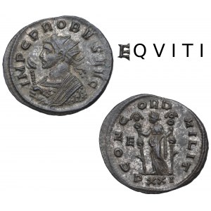 Römisches Reich, Probus, Antoninian Ticinum - Serie EQVITI