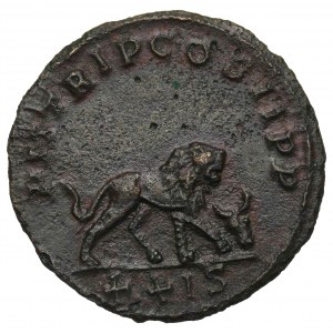 Roman Empire, Probus, Antoninian, Siscia - extremely rare lion