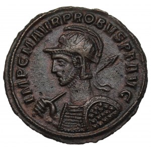 Cesarstwo Rzymskie, Probus, Antoninian, Siscia - rzadkość lew P M TRIP COS III P P
