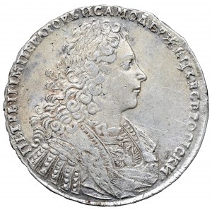 Russland, Peter II., Rubel 1728