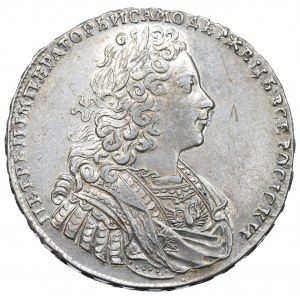 Russland, Peter II., Rubel 1729, Moskau