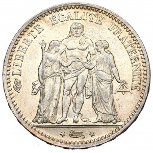 France, 5 francs 1874