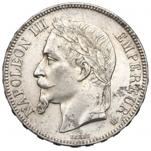 Frankreich, 5 Franken 1868 BB